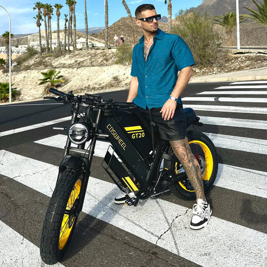 Coswheel GT20 Electric Bike – 190 km Range, Powerful & Comfortable
