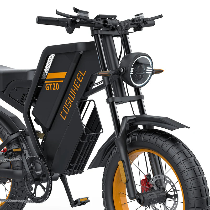 Coswheel GT20 Electric Bike – 190 km Range, Powerful & Comfortable